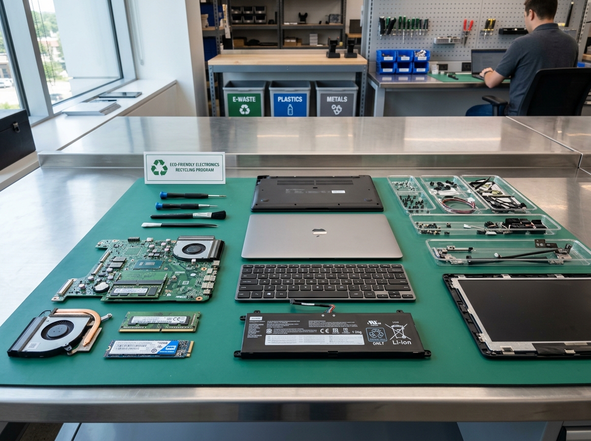 Helico PTIC Electronics Recycling Workstation